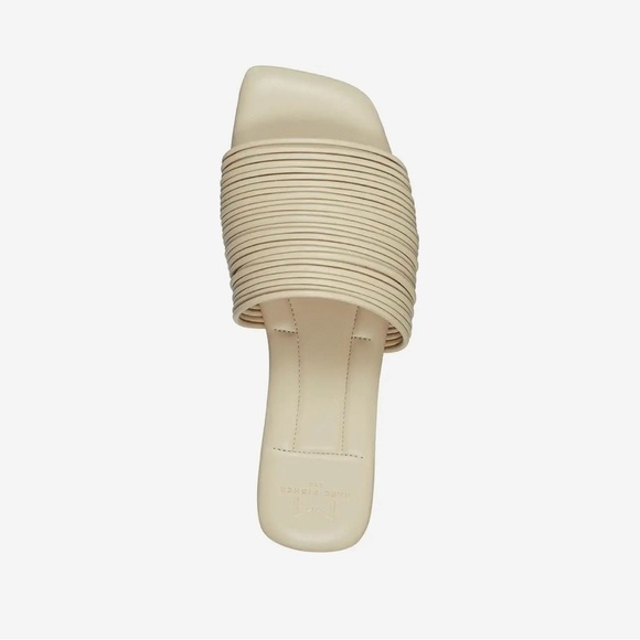 Marc Fisher Maddie Ivory Cream Slip On Slides - Picture 2 of 9